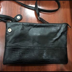 Black crossbody bag